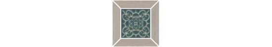 KERAMA MARAZZI ID152 Вставка Тровазо наборный серый матовый 13x13x0,9