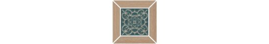 KERAMA MARAZZI ID153 Вставка Тровазо наборный бежевый матовый 13x13x0,9