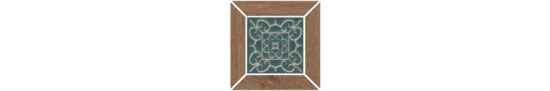 KERAMA MARAZZI ID155 Вставка Тровазо наборный бежевый тёмный матовый 13x13x0,9
