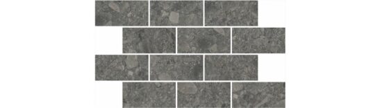 KERAMA MARAZZI DD606220/MM Декор Чеппо ди Гре мозаичный антрацит матовый обрезной 34,6x20x0,9