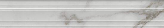 KERAMA MARAZZI BLF025R Бордюр Багет Монте Тиберио бежевый светлый глянцевый обрезной 40x7,3x2,7