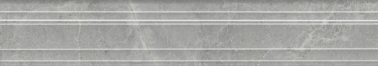 KERAMA MARAZZI BLF021R Бордюр Багет Риальто дымчатый глянцевый обрезной 40x7,3x2,7