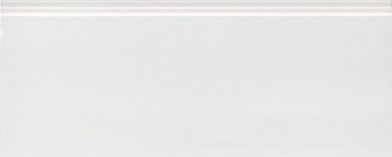 KERAMA MARAZZI FMF022R Плинтус Флориан белый матовый обрезной 30x12x1,3