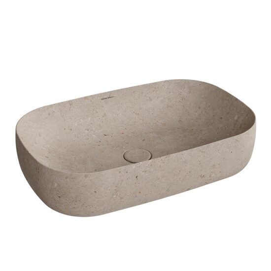 KERAMA MARAZZI MA.wb.65/STB Раковина MAGICA накладная 65 с донным клапаном, бежевый камень