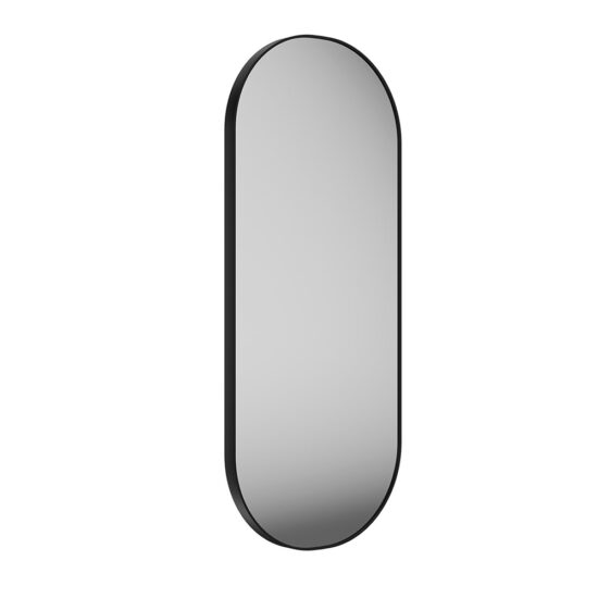KERAMA MARAZZI CO.mi.P.42/BLK Зеркало CONO овальное 42, черное матовое