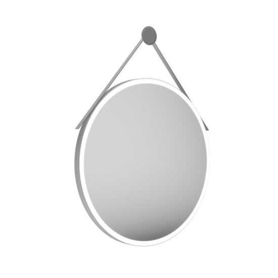 KERAMA MARAZZI CO.mi.P.70/WHT Зеркало CONO 70 см, круглое с металличеким креплением к стене, цвет белый