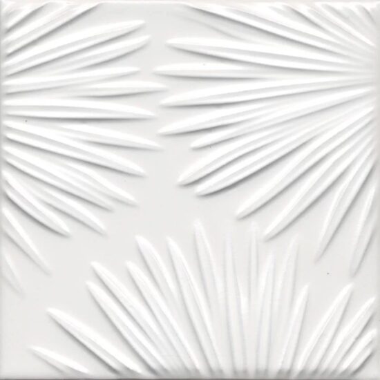 KERAMA MARAZZI KMD2SFE001BN Декор Агдаль 4 белый матовый структура 15x15x0,9