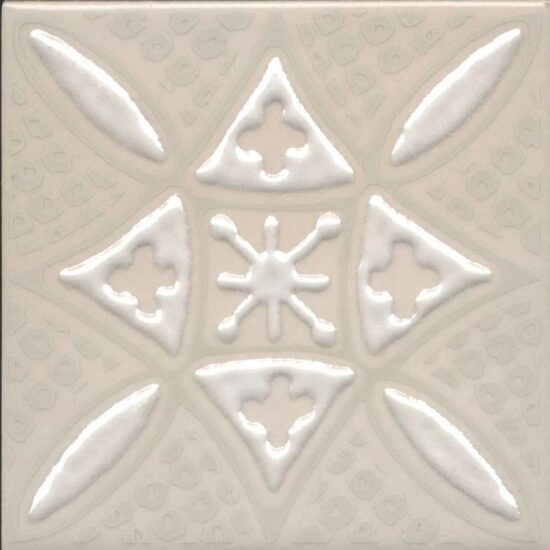 KERAMA MARAZZI KMD3STA017GN Декор Бахия 2 бежевый светлый глянцевый 9,8x9,8x0,7
