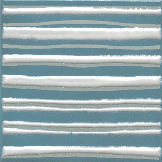 KERAMA MARAZZI KMD3STA024GN Декор Бахия 3 бирюзовый глянцевый 9,8x9,8x0,7