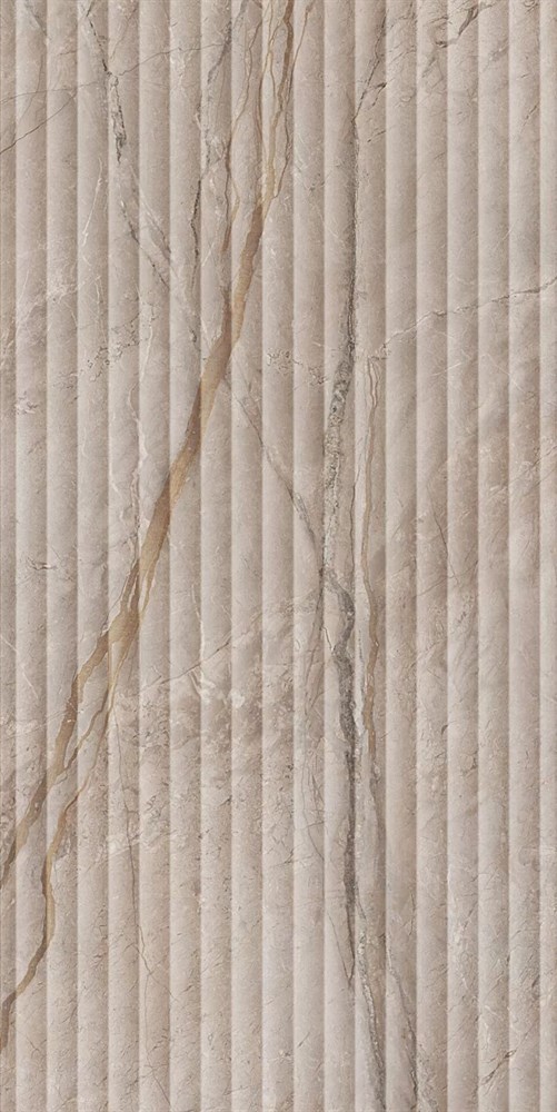 KERAMA MARAZZI KM6012B0240R Ифран бежевый светлый глянцевый структура обрезной 60x119,5x1