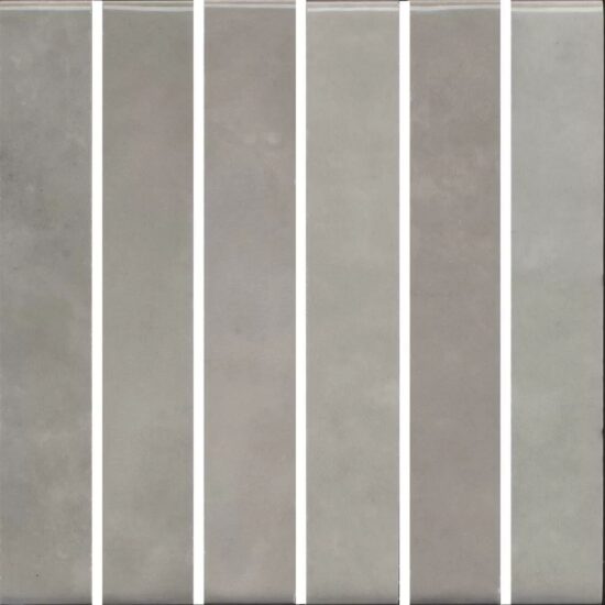 KERAMA MARAZZI KMD2MSM002BN Декор Фес мозаичный серый глянцевый 15x15x0,77
