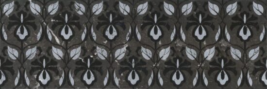 KERAMA MARAZZI KMD3STA031BR Декор Тубкаль чёрный глянцевый обрезной 30x89,5x0,9
