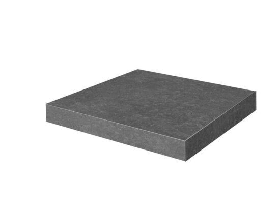 KERAMA MARAZZI KM6012G0141RGCA Ступень угловая клееная Касабланка HP антрацит матовый обрезной 33x33x0,9