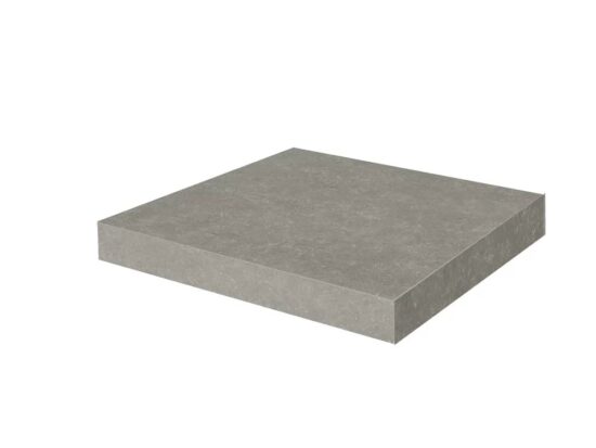 KERAMA MARAZZI KM6012G0171RGCA Ступень угловая клееная Касабланка HP серый матовый обрезной 33x33x0,9