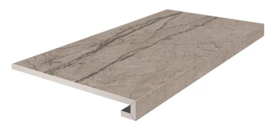 KERAMA MARAZZI KM6060G0341RGCF Ступень фронтальная клееная Ифран бежевый светлый матовый обрезной 33x60x0,9