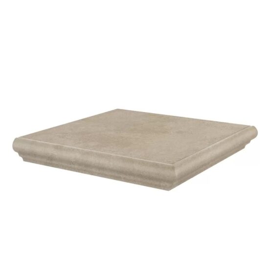 KERAMA MARAZZI KM4040G0001NGTA Ступень угловая Хадду бежевый матовый 34x34x0,8
