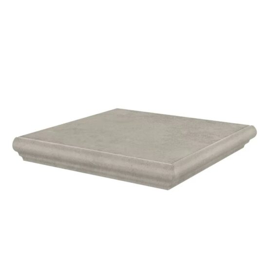 KERAMA MARAZZI KM4040G0011NGTA Ступень угловая Хадду серый светлый матовый 34x34x0,8