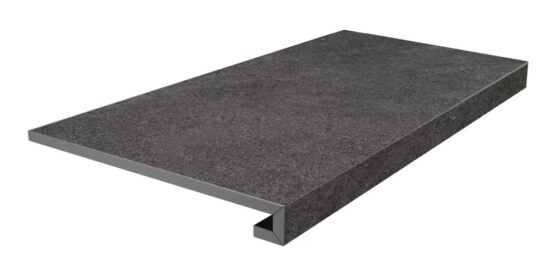 KERAMA MARAZZI KM8080G0061RGCF Ступень фронтальная клееная Портленд антрацит матовый обрезной 33x80x0,9
