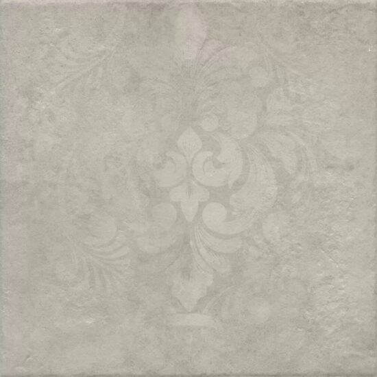 KERAMA MARAZZI KM4040G0061N Хадду серый светлый матовый декорированный 40,2x40,2x0,8