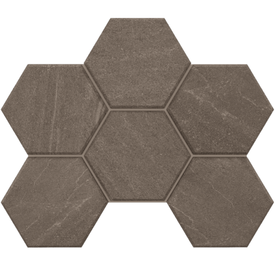 Мозаика GB03 Hexagon 25x28.5 непол.