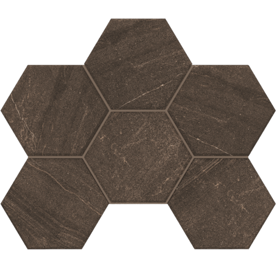 Мозаика GB04 Hexagon 25x28.5 непол.