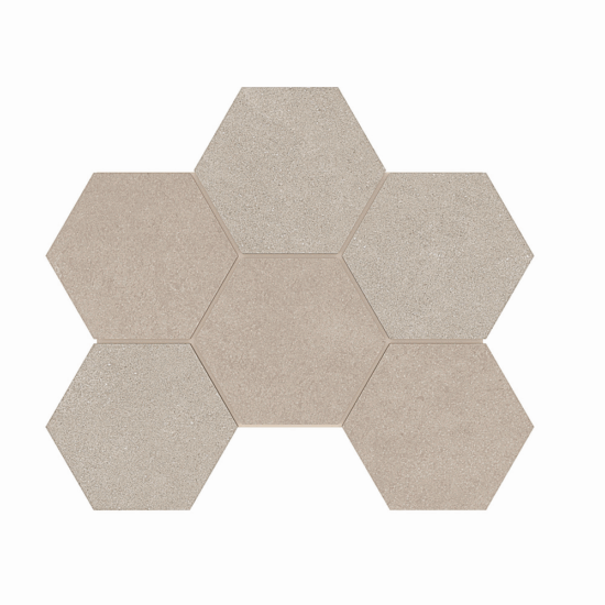 Мозаика LN01/TE01 Hexagon 25x28.5 непол.