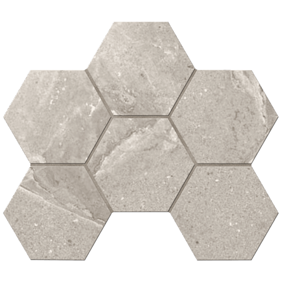 Мозаика KA03 Hexagon 25x28.5 непол.(10 мм)
