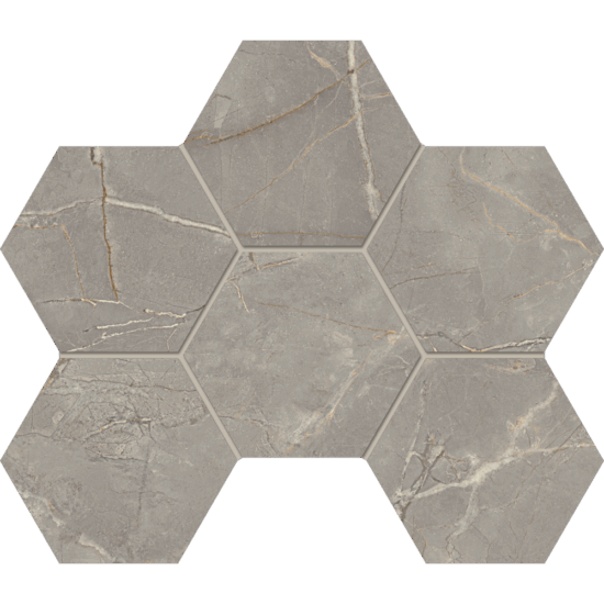Мозаика BR03 Hexagon 25x28.5 непол.