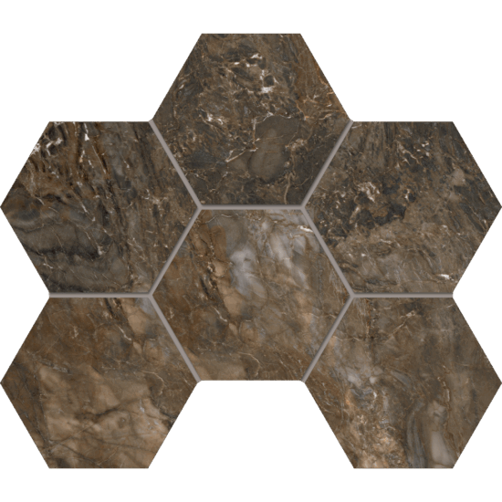 Мозаика BR04 Hexagon 25x28.5 непол.