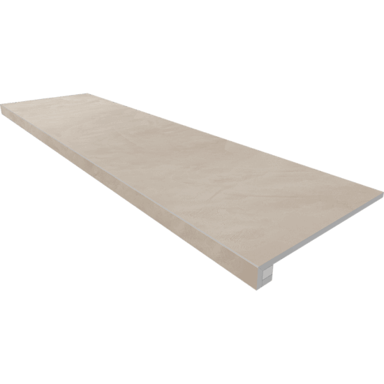 ™Estima® Комплект (Ступень GF02 (33x120) непол. (прямоугол. бортик) без насечек + Подступенок (14,5x120))