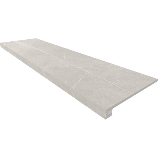 ™Estima® Комплект (Ступень NL02 (33x120) непол. (прямоугол. бортик) без насечек + Подступенок (14,5x120))