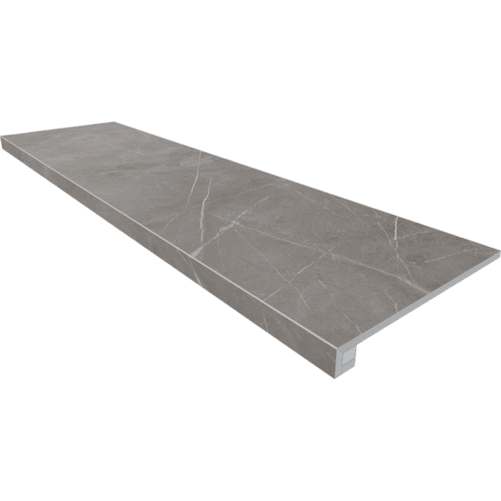 ™Estima® Комплект (Ступень NL03 (33x120) непол. (прямоугол. бортик) без насечек + Подступенок (14,5x120))