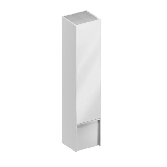 KERAMA MARAZZI MOD.165/WHT Пенал MODULA подвесной 165 с дверцей и ящиком, белый глянцевый