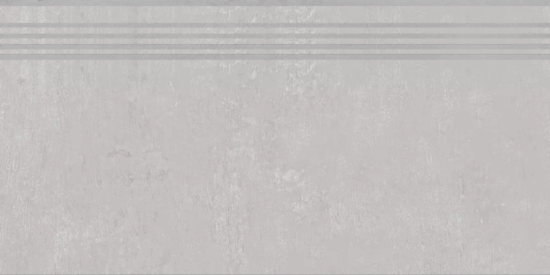 Керамическая ступень с насечками DD640320R\GCF Про Фьюче серый светлый 595х295 мм